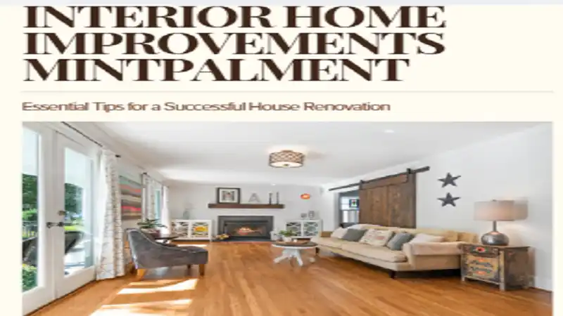 Interior home improvements mintpalment